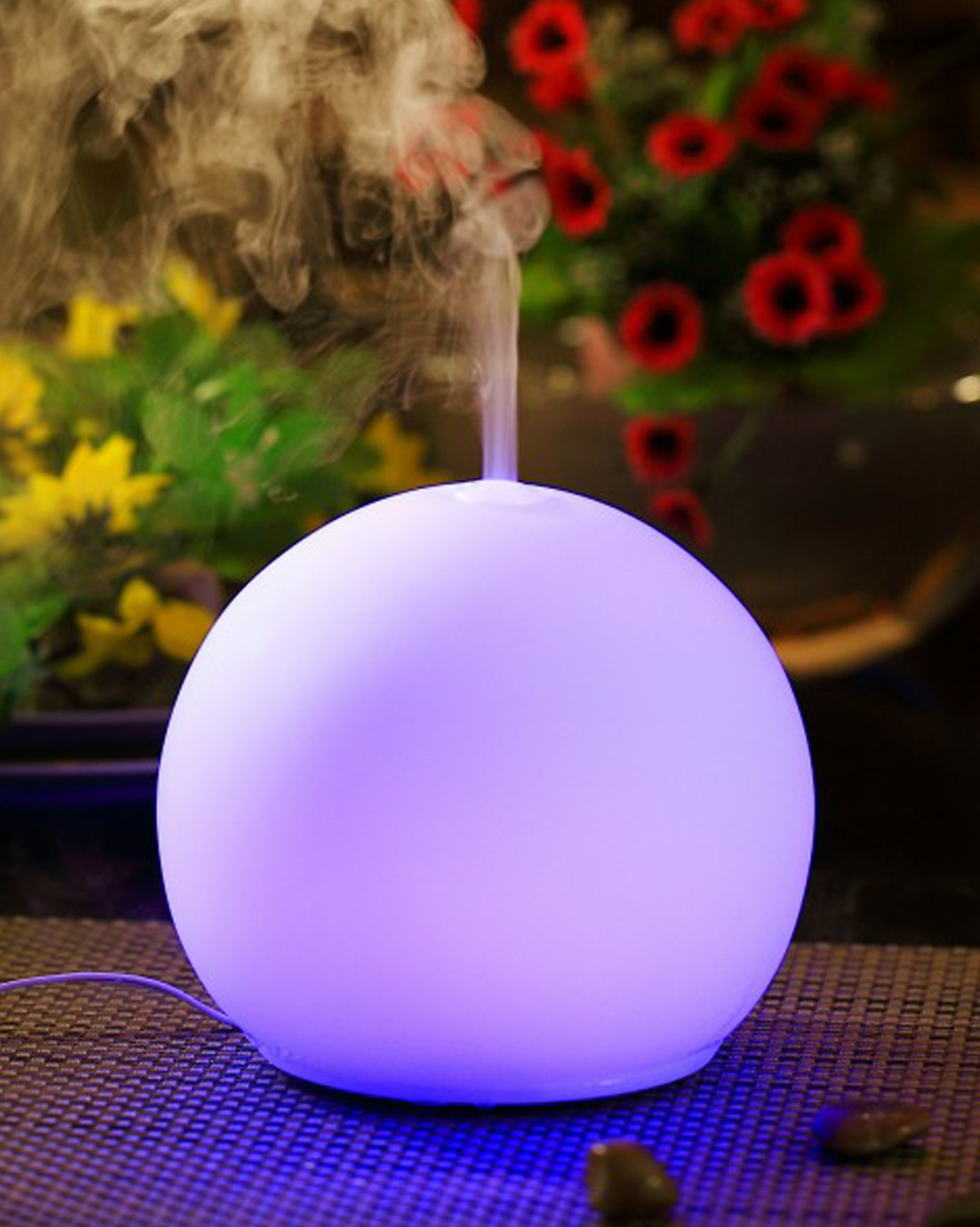 Diffusore Di Oli Essenziali A Ultrasuoni Florame – 50 Ml, Silenzioso, Per Aromaterapia In Casa